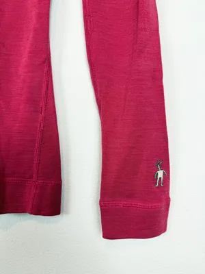Smartwool Classic Thermal Merino Wool 250 Baselayer Long Sleeve Top Pink Size XS thumbnail 5