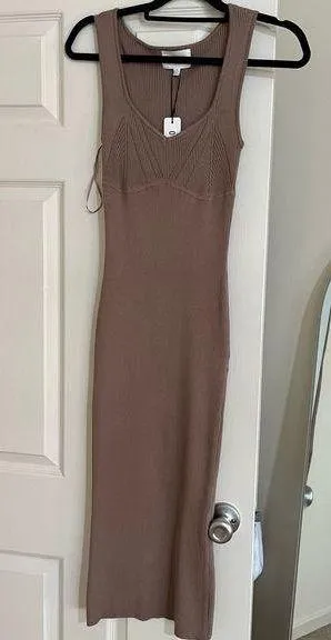 NWT knit midi dress thumbnail 2