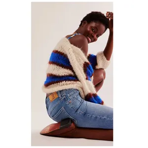 NWT Free People Ghost Town Long Denim Short Size 29 thumbnail 4