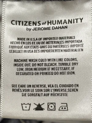 Citizens Of Humanity GagaE Straight Leg Jeans in Gray Wash thumbnail 7