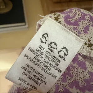 SEA‎ NEW YORK Ida Apron Dress Floral Open Back Midi Size Small Lavender Purple thumbnail 9