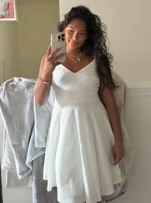 Lulus Dress White thumbnail 1