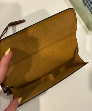 Celine Leather Sunglasses Case Wristlet thumbnail 3