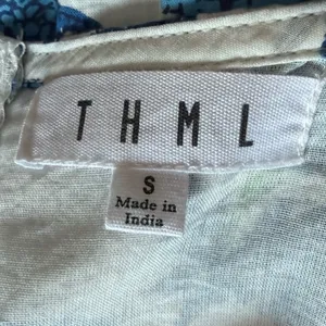 THML Short Sleeve Blue‎ Floral Mini Dress Sz S thumbnail 6