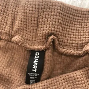 Women’s Waffle Knit Pajama Pants - Brown thumbnail 4