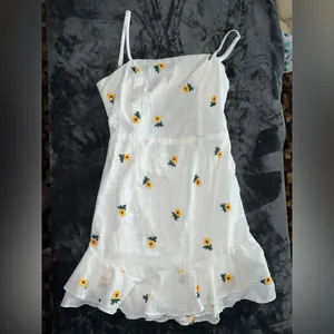 Princess Polly Chamberlain Sunflower Dress Size 4 thumbnail 5