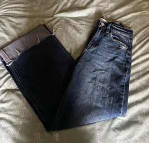 Cuffed jeans Blue Size 25 thumbnail 1