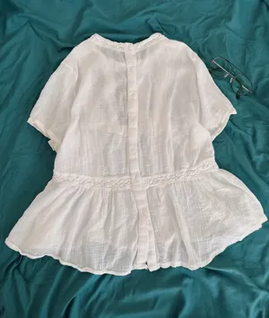 ZARA Floral Blouse thumbnail 3