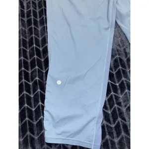 lululemon Women Blue Dance Studio Crop Pants Mid Rise Size 12 thumbnail 6