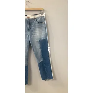 Gloria Vanderbilt x Chrisitian Siriano Miles Patchwork Ankle Jeans Women's 27/4‎ thumbnail 7