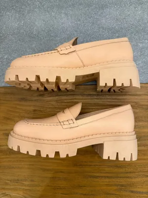 Free People Lyra Lug Sole Penny Loafer Cantaloupe Size 39.5 (US 8.5-9 thumbnail 6