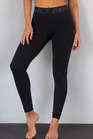 Black Gymshark Flex Leggings thumbnail 1