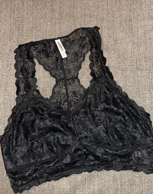 Zenana Outfitters Bralette Black Lace thumbnail 1