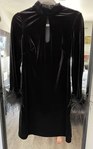 Black Velvet Dress thumbnail 1