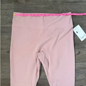 Athleta Intuition Ultra High Rise Cotton Legging Pink Size XL NWT Activewear‎ thumbnail 5