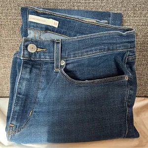 Levi's Mid Rise Classic Bootcut Jeans Womens Sz 10 W30‎ L30 Red Tab 2022 Comfort thumbnail 1