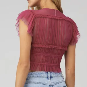 Willow+Root Ruffle Top thumbnail 2