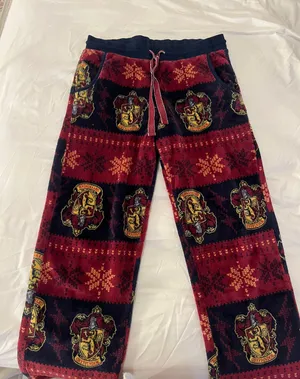 Harry Potter fuzzy pajama pants thumbnail 1