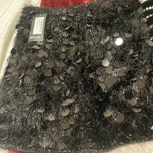 NWT NastyGal Tinsel Sequin Micro Mini Skirt. thumbnail 5