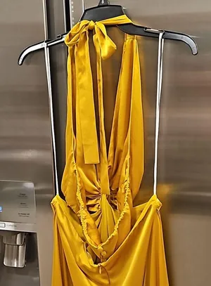 💕REFORMATION💕 Nerida Silk Dress ~ Tumeric 10 NWT thumbnail 13