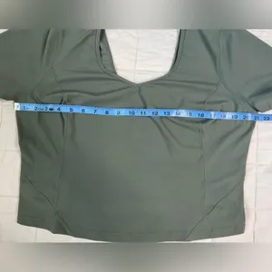 Lululemon Women's Align Tee in Grey Sage - 16 thumbnail 6