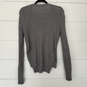 Lululemon Women’s Small Grey Seva Merino Wool Sweater thumbnail 2