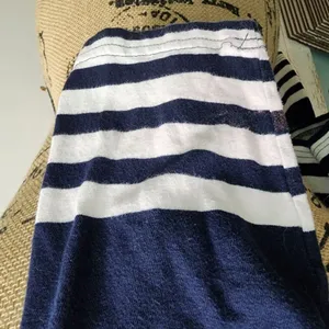 J. Crew Striped Top 3/4‎ Sleeve Boat Neck Pink Accent Casual Tee Shirt Medium thumbnail 6