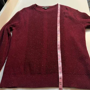 Large Michael Kors‎ sweater MK knit preppy sweater speckled color textured heavy thumbnail 7