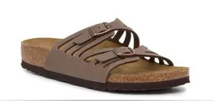 Women's Birkenstock Granada Sandal dark brown size 40 regular width (9-9.5) thumbnail 1