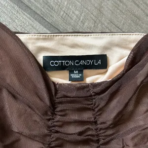 Cotton candy brown top Size M thumbnail 2