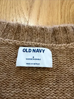 Old Navy Wool Blend Horse Western Cardigan Sz S thumbnail 2