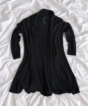 White House Black Market Black Cardigan – Size S thumbnail 1