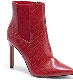 New York & Company RED booties thumbnail 1