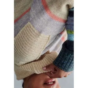 Anthropologie Daily Practice Colorful Turtleneck Sweater Dress‎ Cozy Feminine XL thumbnail 5