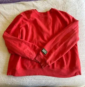 Daily Drills Red Crewneck Oversized Size L/XL thumbnail 1