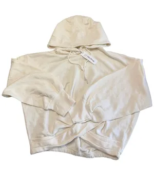 NWT The Drop Cream Oversized Hoodie Size L thumbnail 1