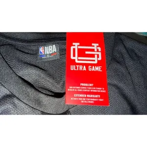 NBA Chicago Bulls Black Mesh Jersey T-Shirt Large NWT Ultra Game thumbnail 5