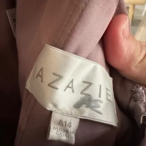 Azazie Spaghetti strap Dress in Dusk thumbnail 6