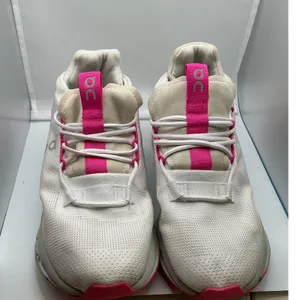 On Running Cloudnova Womens White Pink Athletic Sneakers 26.98495 Size 8.5 thumbnail 2
