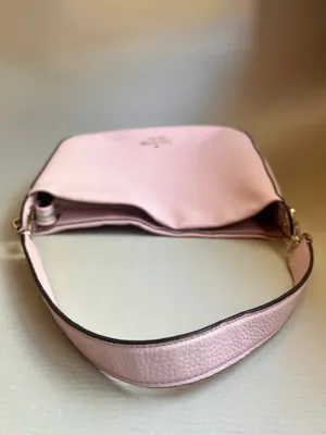 Kate Spade Lexy Large Hobo Shoulder Bag Chalk Pink Leather NWOT thumbnail 6