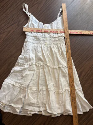 Urban Outfitters XS Hailey Tiered Mini Dress thumbnail 4