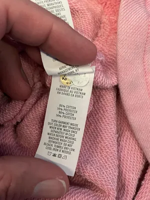 Aerie Shirt Womens XS Pink Terry Button Up Collared Long Sleeve Pocket Top thumbnail 12