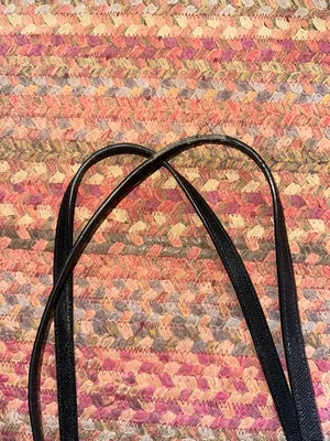 COACH BLACK LEATHER LARGE TOTE BQG thumbnail 7