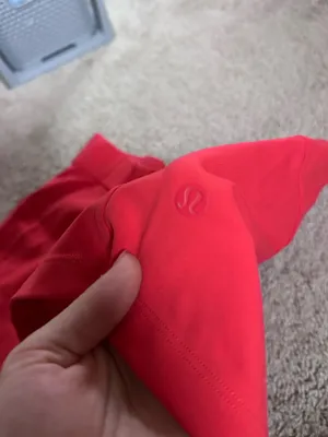 Orange Lululemon Shorts thumbnail 3
