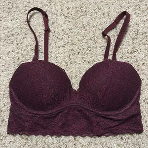 Pink VS Lace Bralette thumbnail 1