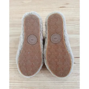 UGG Fluff Yeah Slide Slippers Taupe Sand Size EU 36 US 5 W Great Condition thumbnail 11