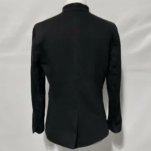 J Crew Stretch Twill Slim Fit Open Front Going Out Blazer CC274 Black Size 2 thumbnail 11