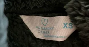 Primark Cares Fluffy Yarn Fleece Full-Zip Jacket Good condition, no flaws other than general wear. thumbnail 4
