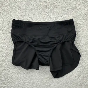 Lululemon Speed Up Shorts Mid Rise 4" Black Athletic Athleisure Women's 4 thumbnail 3