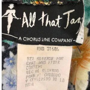 Vintage All That Jazz Floral Maxi Dress Open Cross Back Sunflower Garden Party thumbnail 9